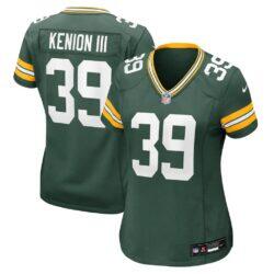 Murvin Kenion III Green Bay Packers Nike Women's Team Game Jersey - Green - Front View
