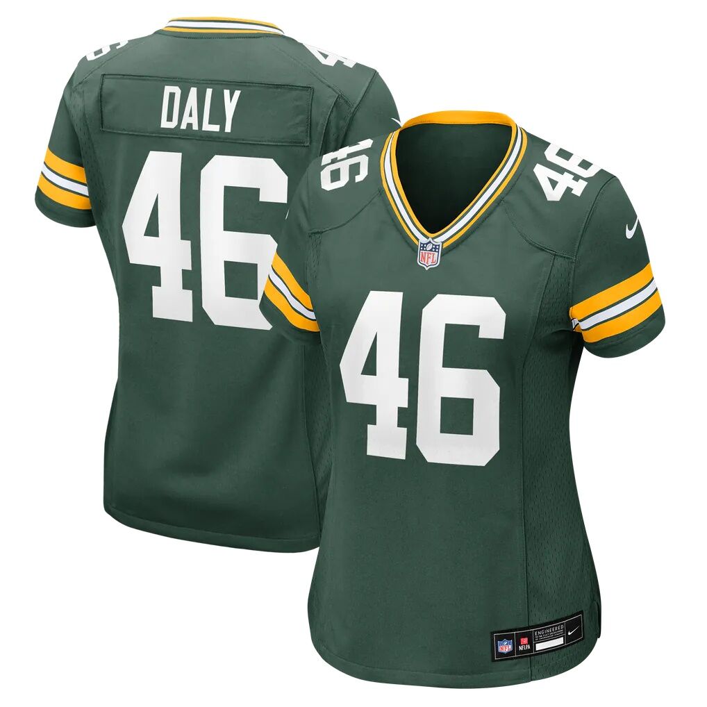 Scott Daly Green Bay Packers Nike Women's Team Game Jersey