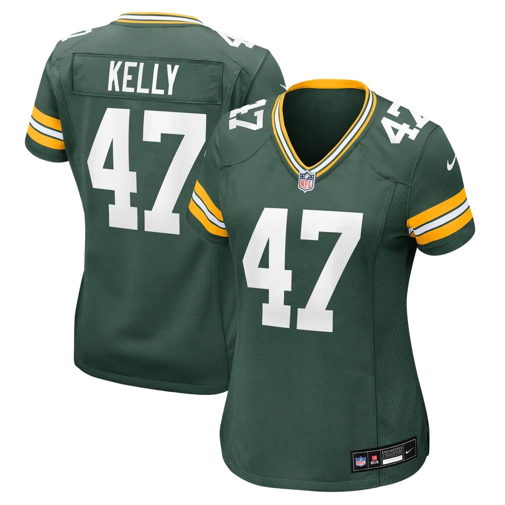 Nyjalik Kelly Green Bay Packers Nike Women's Team Game Jersey
