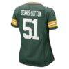 Dani Dennis-Sutton Green Bay Packers Nike Women's Team Game Jersey - Green - Alt2