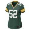 Jager Burton Green Bay Packers Nike Women's Team Game Jersey - Green - Alt1