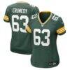 Jaden Crumedy Green Bay Packers Nike Women's Team Game Jersey - Green - Front View