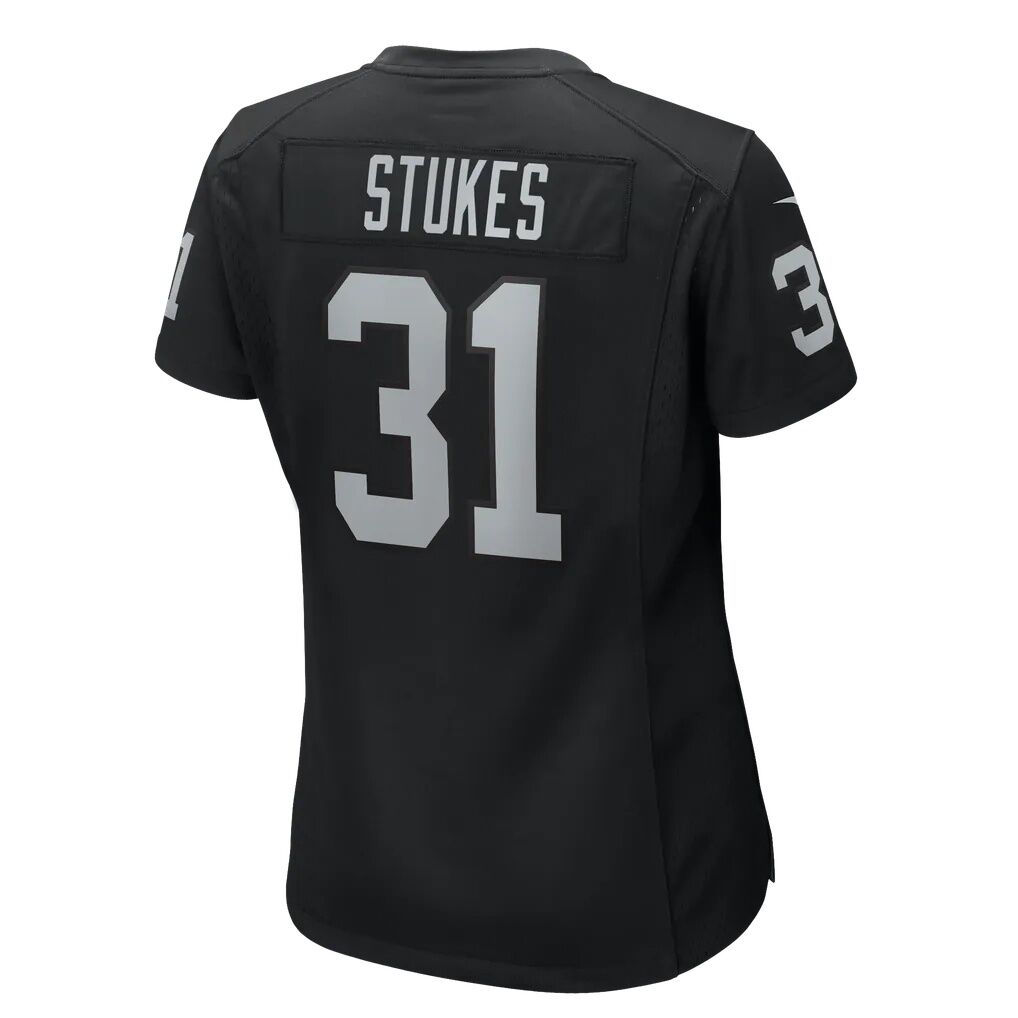 Treydan Stukes Las Vegas Raiders Nike Women's Team Game Jersey