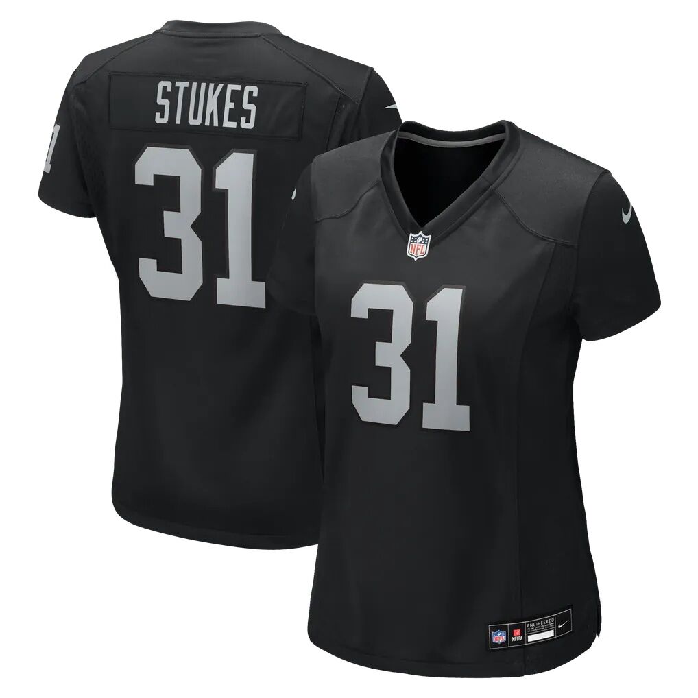 Treydan Stukes Las Vegas Raiders Nike Women's Team Game Jersey