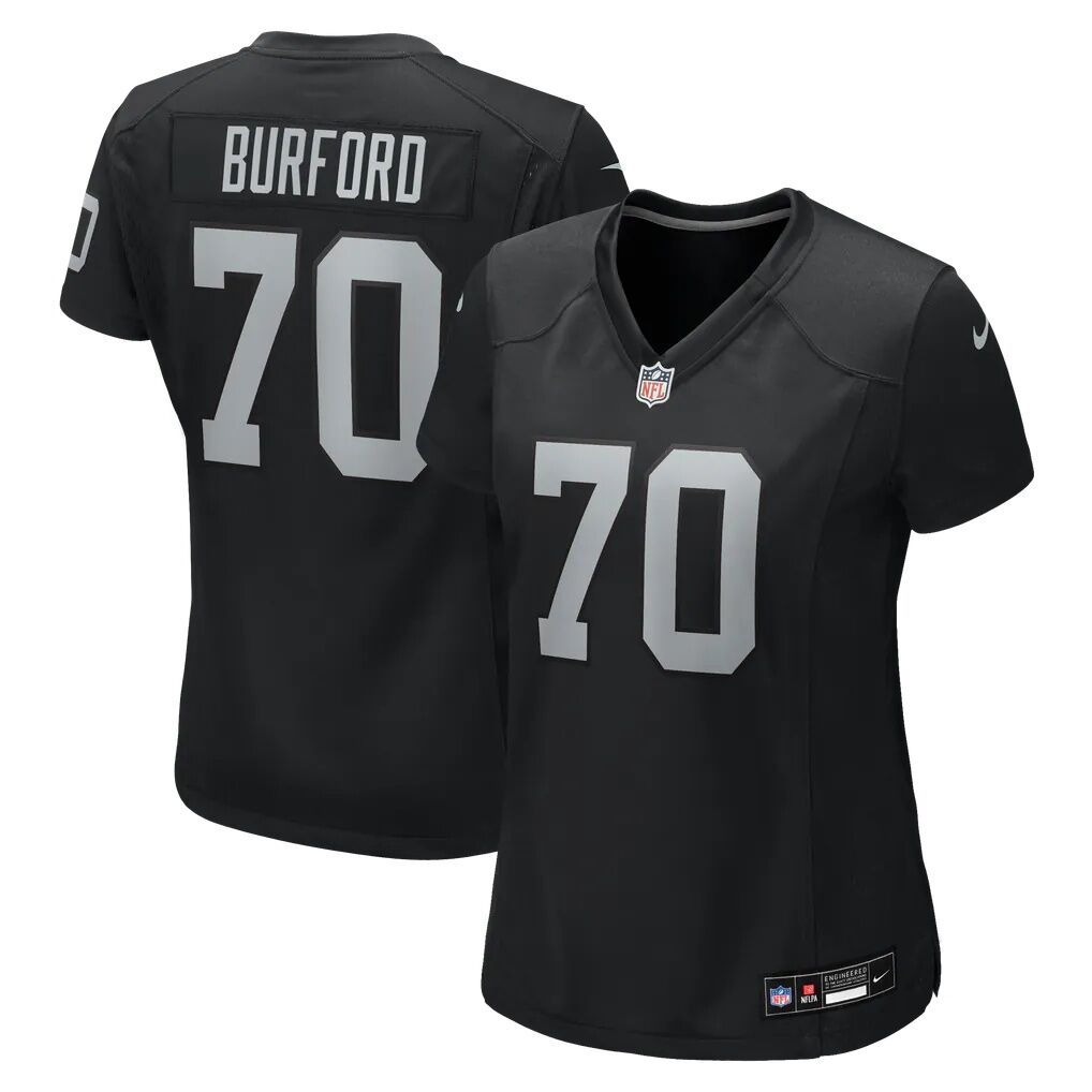 Spencer Burford Las Vegas Raiders Nike Women's Team Game Jersey