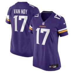Kyle Van Noy Minnesota Vikings Nike Women's Team Game Jersey - Purple - Front View