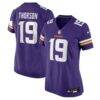 Brett Thorson Minnesota Vikings Nike Women's Team Game Jersey - Purple - Front View