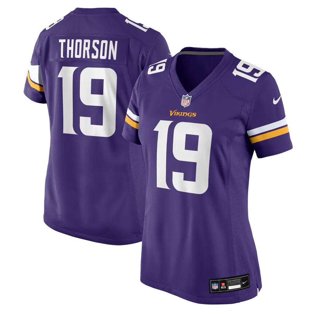 Brett Thorson Minnesota Vikings Nike Women's Team Game Jersey