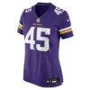 Max Bredeson Minnesota Vikings Nike Women's Team Game Jersey - Purple - Alt1