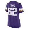 Nick Samac Minnesota Vikings Nike Women's Team Game Jersey - Purple - Alt2