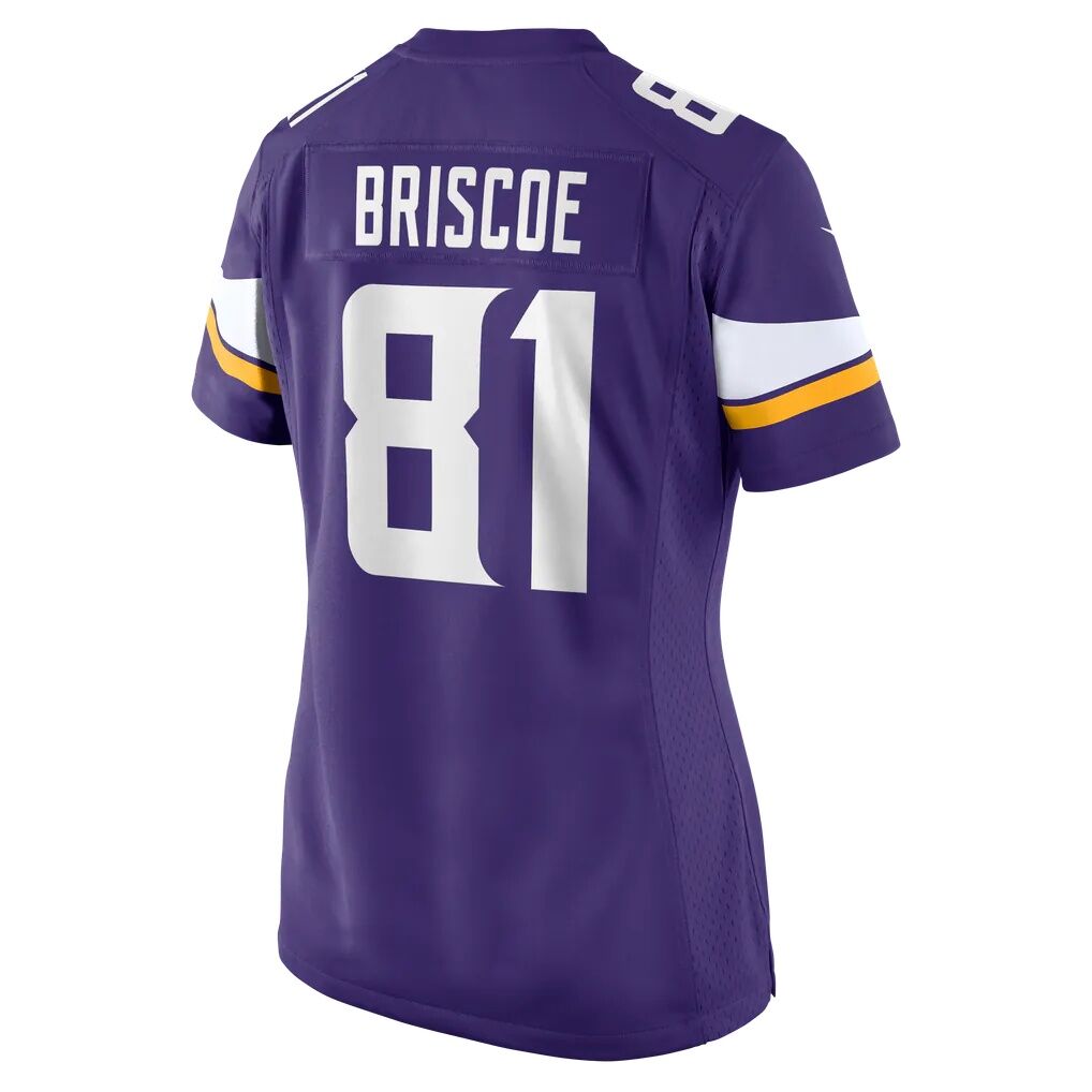 Michael Briscoe Minnesota Vikings Nike Women's Team Game Jersey