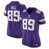 Dillon Bell Minnesota Vikings Nike Women's Team Game Jersey - Purple - Front View