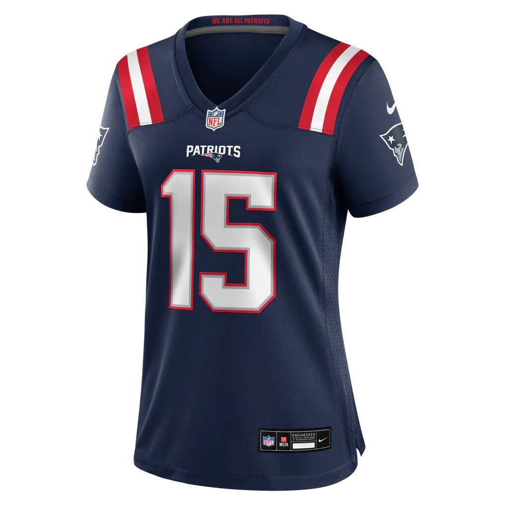 Behren Morton New England Patriots Nike Women's Team Game Jersey