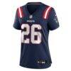 Hassan Haskins New England Patriots Nike Women's Team Game Jersey - Navy - Alt1
