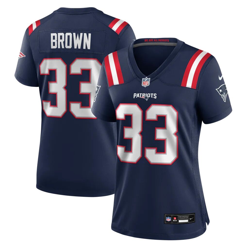 Mike Brown New England Patriots Nike Women's Team Game Jersey