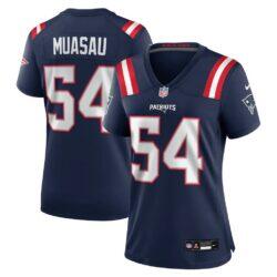 Darius Muasau New England Patriots Nike Women's Team Game Jersey - Navy - Front View