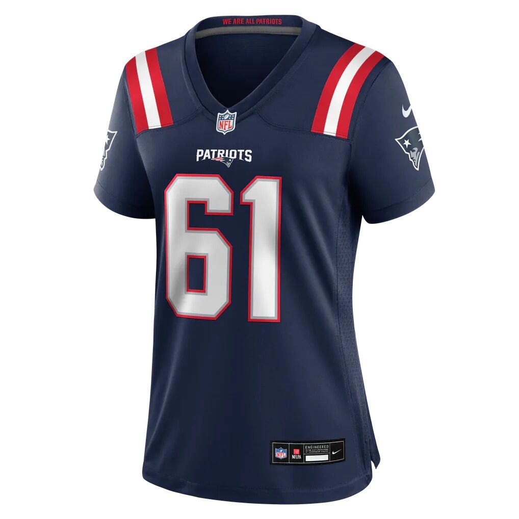 Lorenz Metz New England Patriots Nike Women's Team Game Jersey