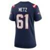 Lorenz Metz New England Patriots Nike Women's Team Game Jersey - Navy - Alt2