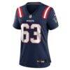 Jake Kubas New England Patriots Nike Women's Team Game Jersey - Navy - Alt1