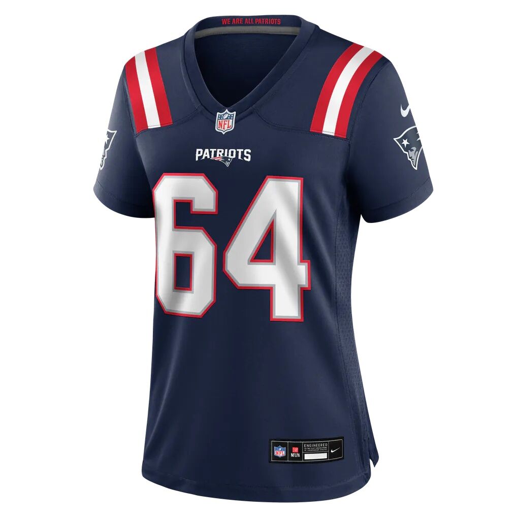Jacob Rizy New England Patriots Nike Women's Team Game Jersey