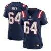 Jacob Rizy New England Patriots Nike Women's Team Game Jersey - Navy - Front View