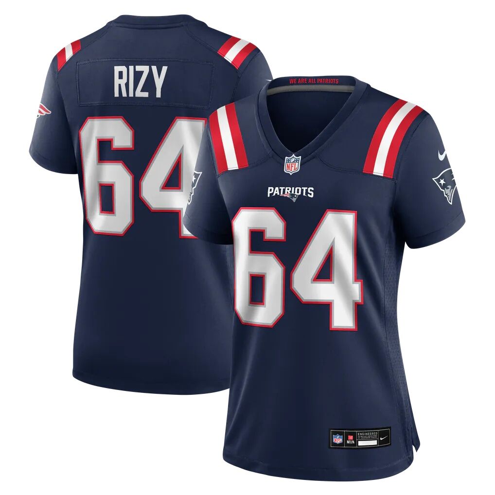 Jacob Rizy New England Patriots Nike Women's Team Game Jersey