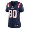 Shane Zylstra New England Patriots Nike Women's Team Game Jersey - Navy - Alt1