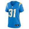 Greg Desrosiers Jr. Los Angeles Chargers Nike Women's Team Game Jersey - - Alt1