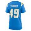 Evan Svoboda Los Angeles Chargers Nike Women's Team Game Jersey - - Alt2