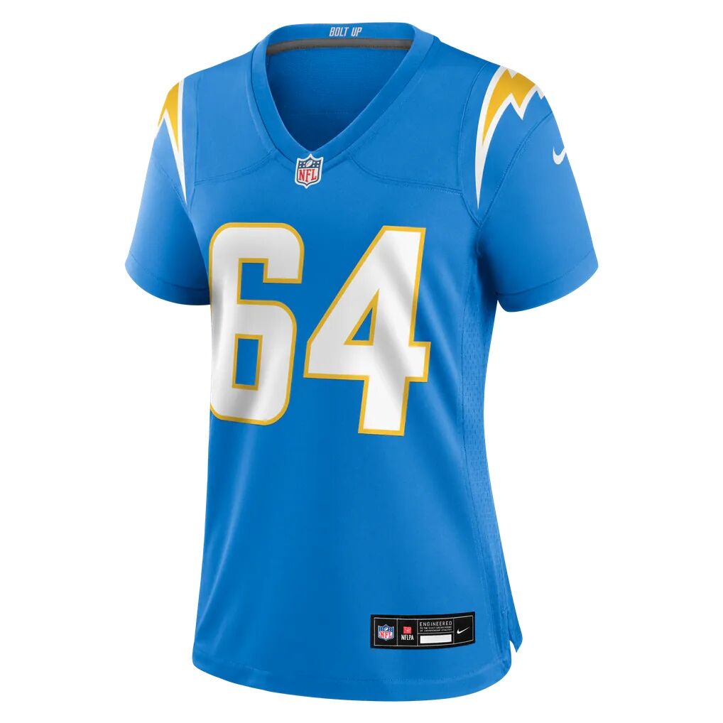 Terry Webb Los Angeles Chargers Nike Women's Team Game Jersey - Powder Blue