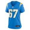 Isaiah World Los Angeles Chargers Nike Women's Team Game Jersey - - Alt1