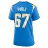Isaiah World Los Angeles Chargers Nike Women's Team Game Jersey - - Alt2