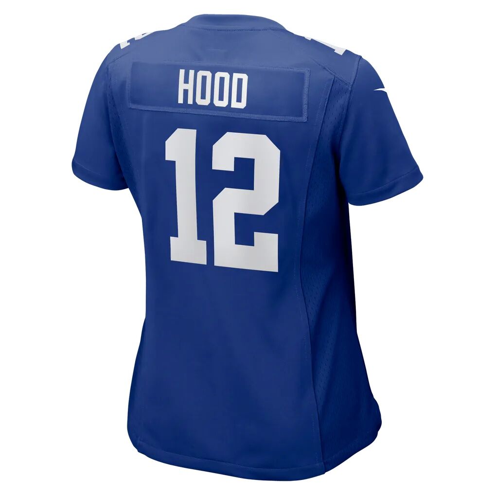 Colton Hood New York Giants Nike Women's Team Game Jersey - Royal