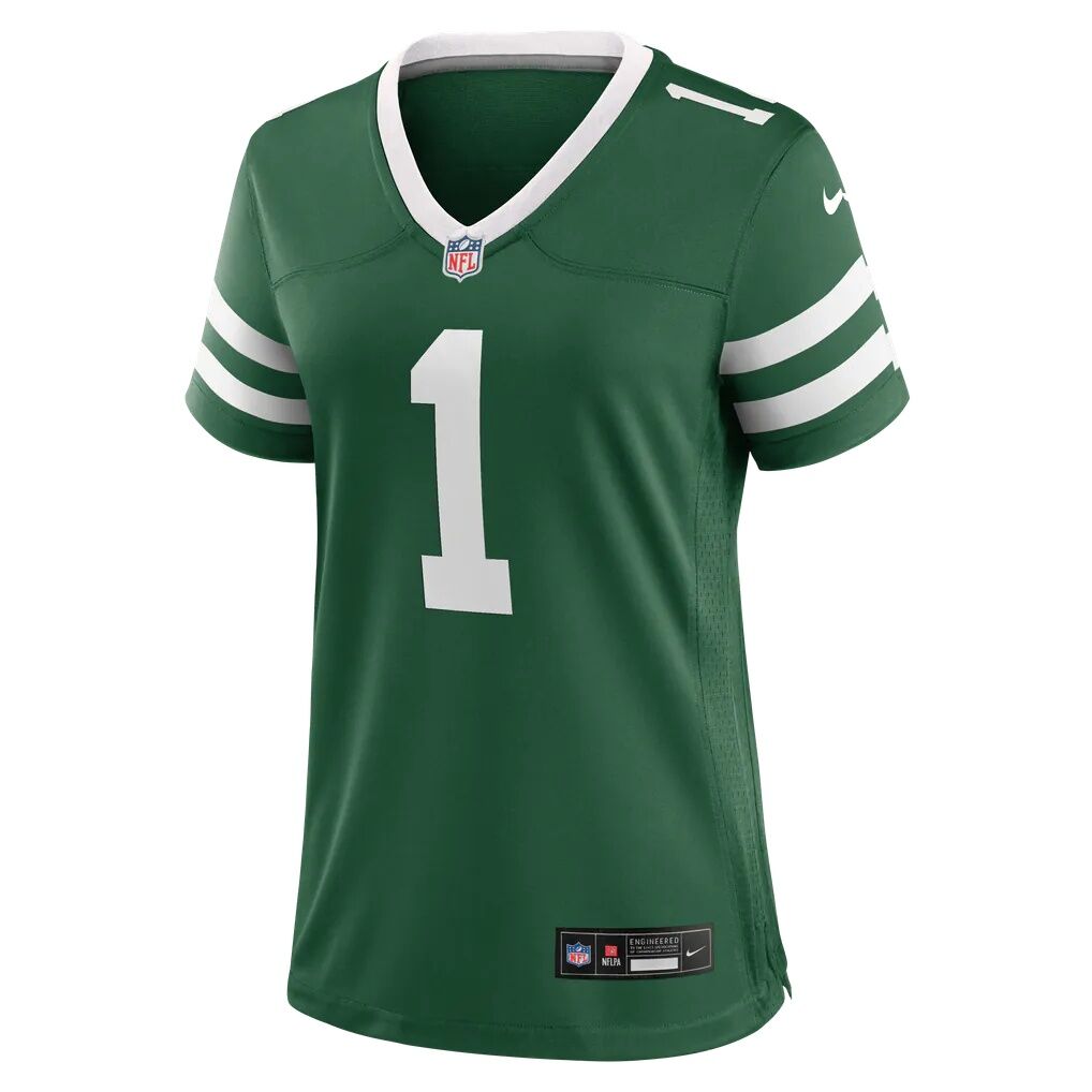 Azareye'h Thomas New York Jets Nike Women's Team Game Jersey - Legacy Green