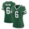 Dane Belton New York Jets Nike Women's Team Game Jersey - - Front View