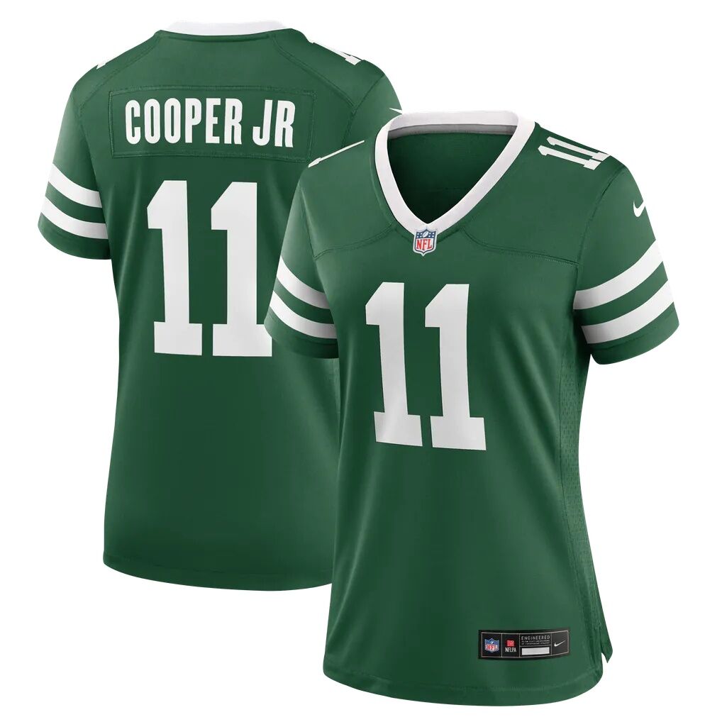 Omar Cooper Jr. New York Jets Nike Women's Team Game Jersey - Legacy Green