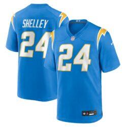 Rodney Shelley Los Angeles Chargers Nike Team Game Jersey - - Front View