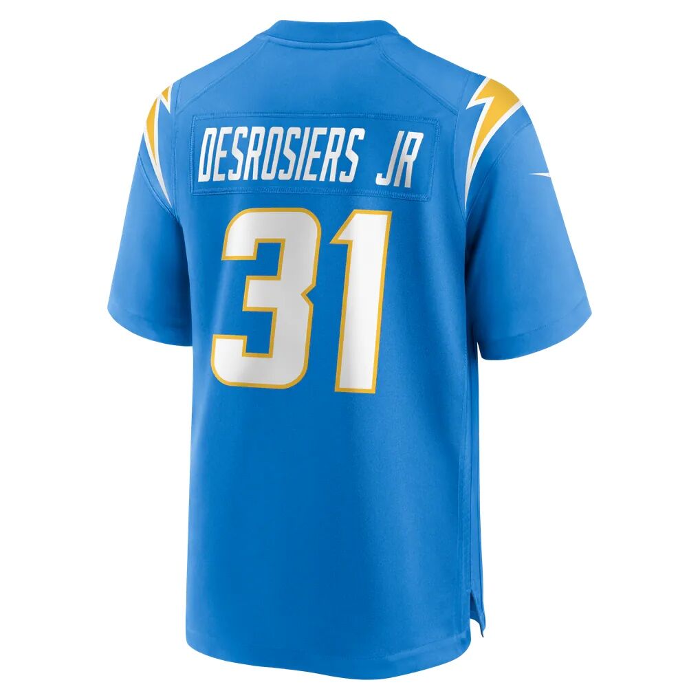 Greg Desrosiers Jr. Los Angeles Chargers Nike Team Game Jersey - Powder Blue