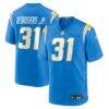Greg Desrosiers Jr. Los Angeles Chargers Nike Team Game Jersey - - Front View