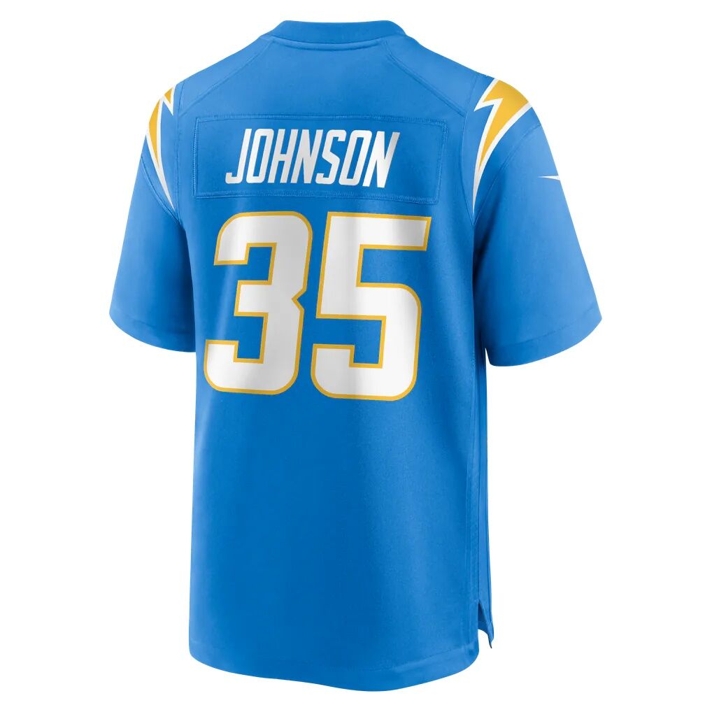 Amar Johnson Los Angeles Chargers Nike Team Game Jersey - Powder Blue