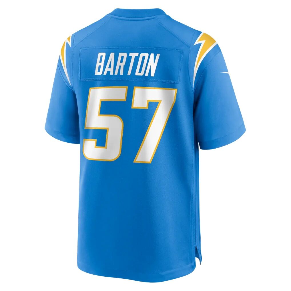 Lander Barton Los Angeles Chargers Nike Team Game Jersey - Powder Blue