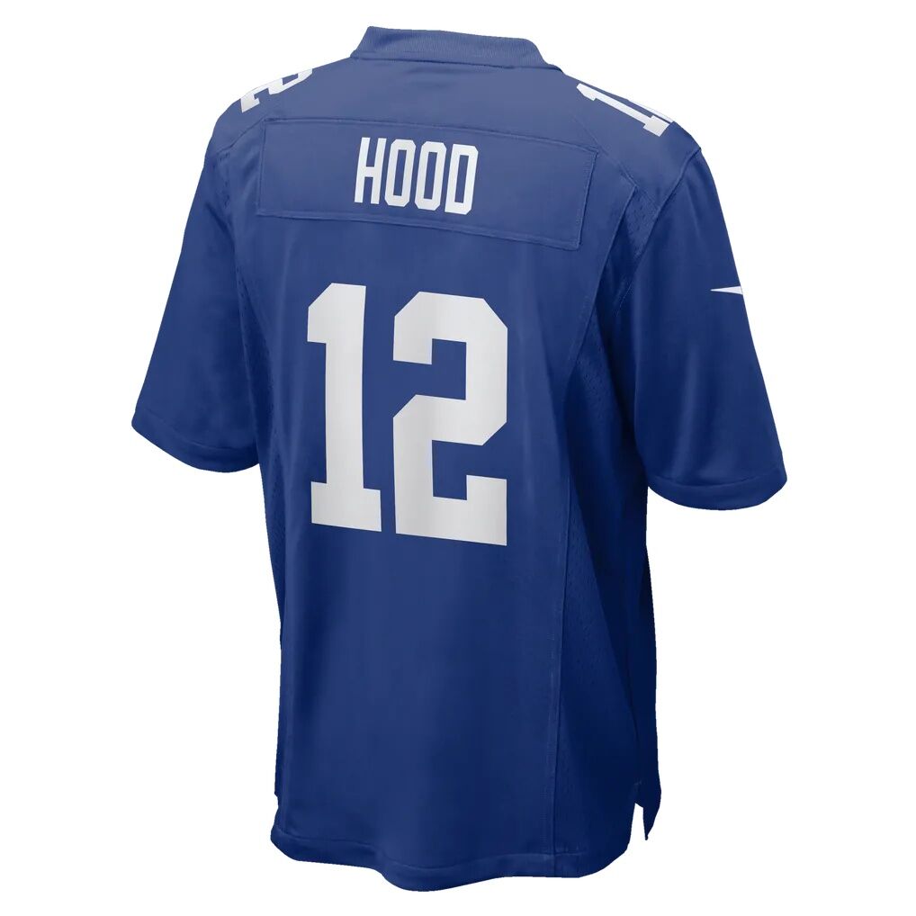 Colton Hood New York Giants Nike Team Game Jersey - Royal