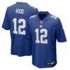 Colton Hood New York Giants Nike Team Game Jersey - - Front View