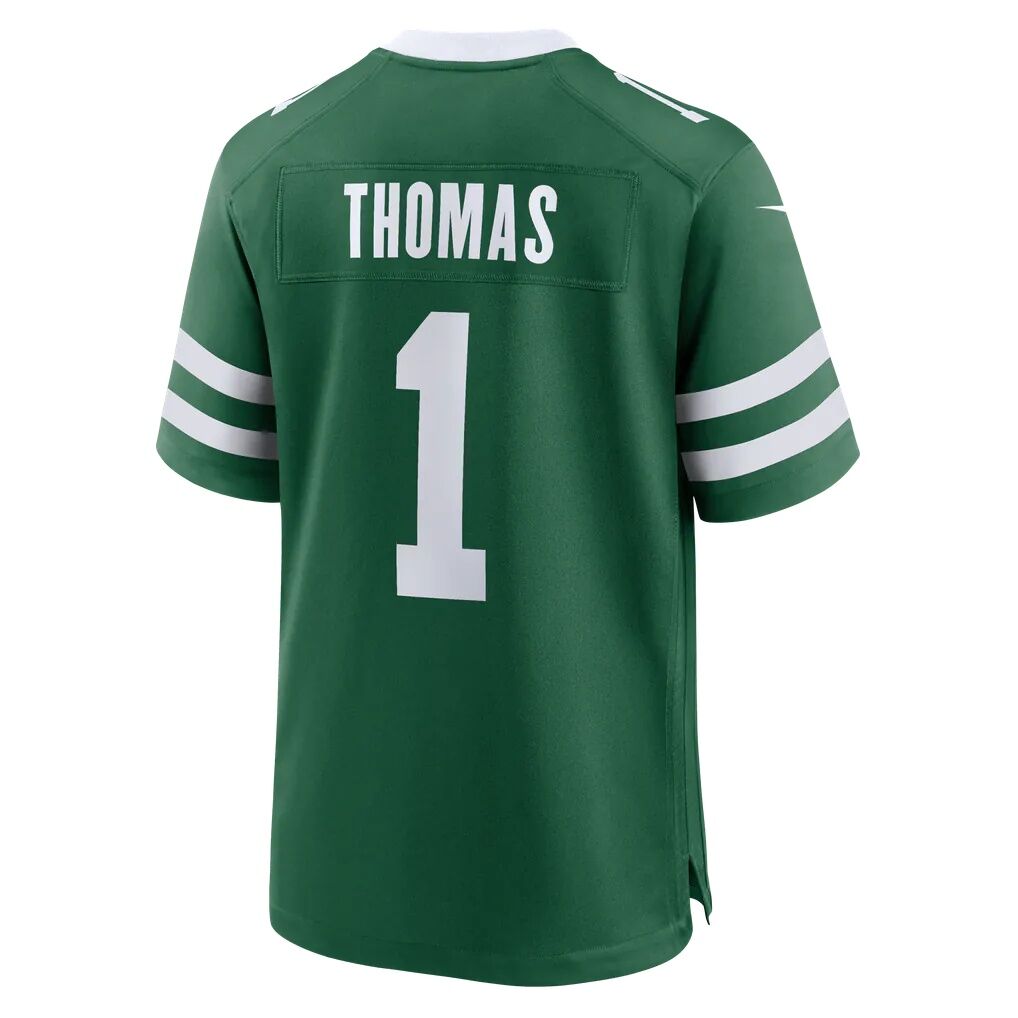 Azareye'h Thomas New York Jets Nike Team Game Jersey - Legacy Green
