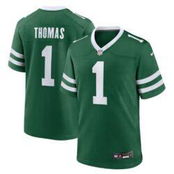 Azareye'h Thomas New York Jets Nike Team Game Jersey - - Front View