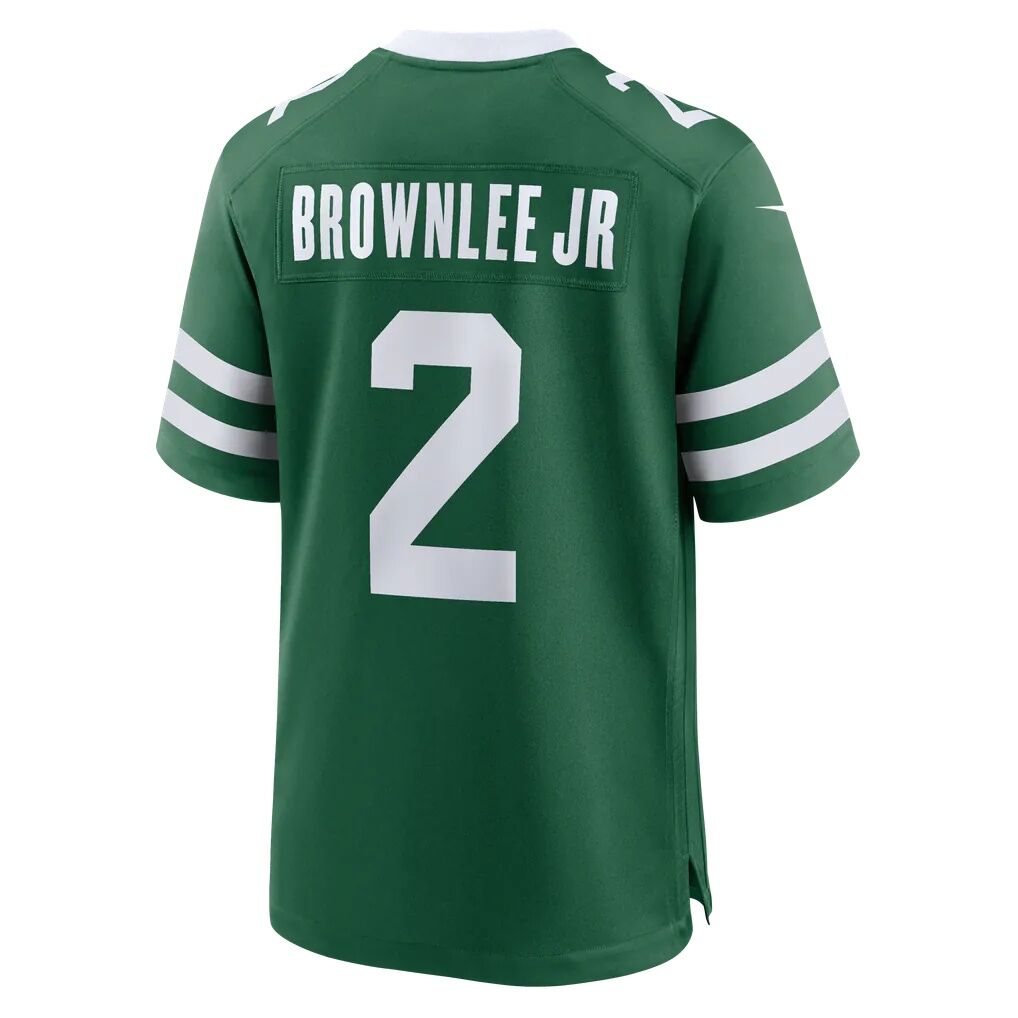 Jarvis Brownlee Jr. New York Jets Nike Team Game Jersey - Legacy Green