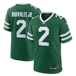 Jarvis Brownlee Jr. New York Jets Nike Team Game Jersey - - Front View