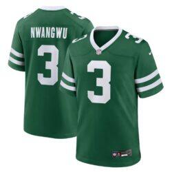 Kene Nwangwu New York Jets Nike Team Game Jersey - - Front View