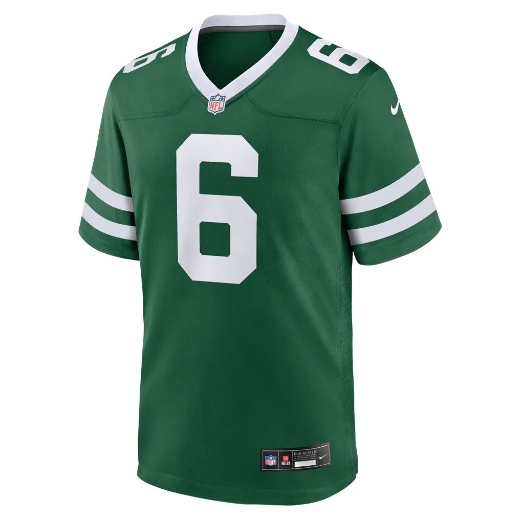 Dane Belton New York Jets Nike Team Game Jersey - Legacy Green