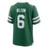 Dane Belton New York Jets Nike Team Game Jersey - - Alt2